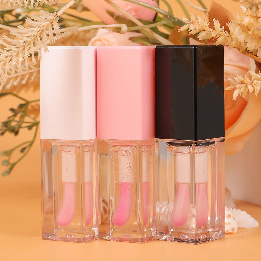 Print Own You logo Color Changing PH Tinted Lip Gloss Vegan Lip Oil Tint Stain Glaze Hydrating Moisturizer Magic Lip Oil