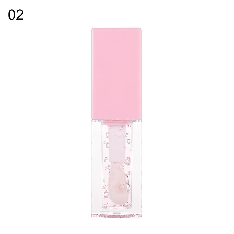 Print Own You logo Color Changing PH Tinted Lip Gloss Vegan Lip Oil Tint Stain Glaze Hydrating Moisturizer Magic Lip Oil