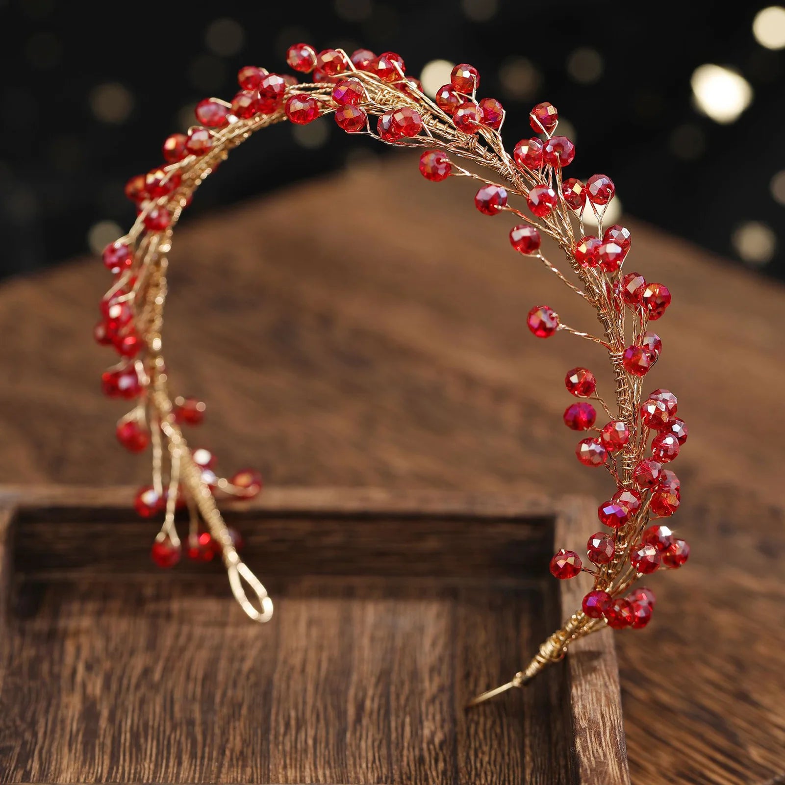 Minimalist Crystal Beads Headbands Pearls Hairbands Bride Wedding Hair Jewelry Ornaments Fashion Bridal Headdress Hair Hoop