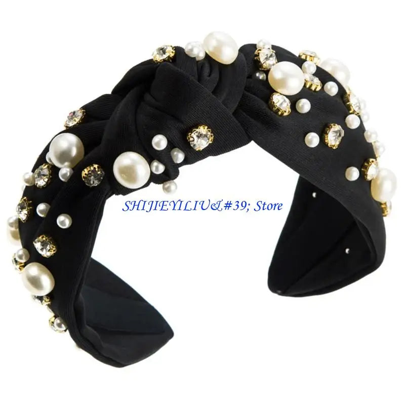 E21F Fashionable Jeweled Headbands Christmas New Year Party Role Playing Photo Props