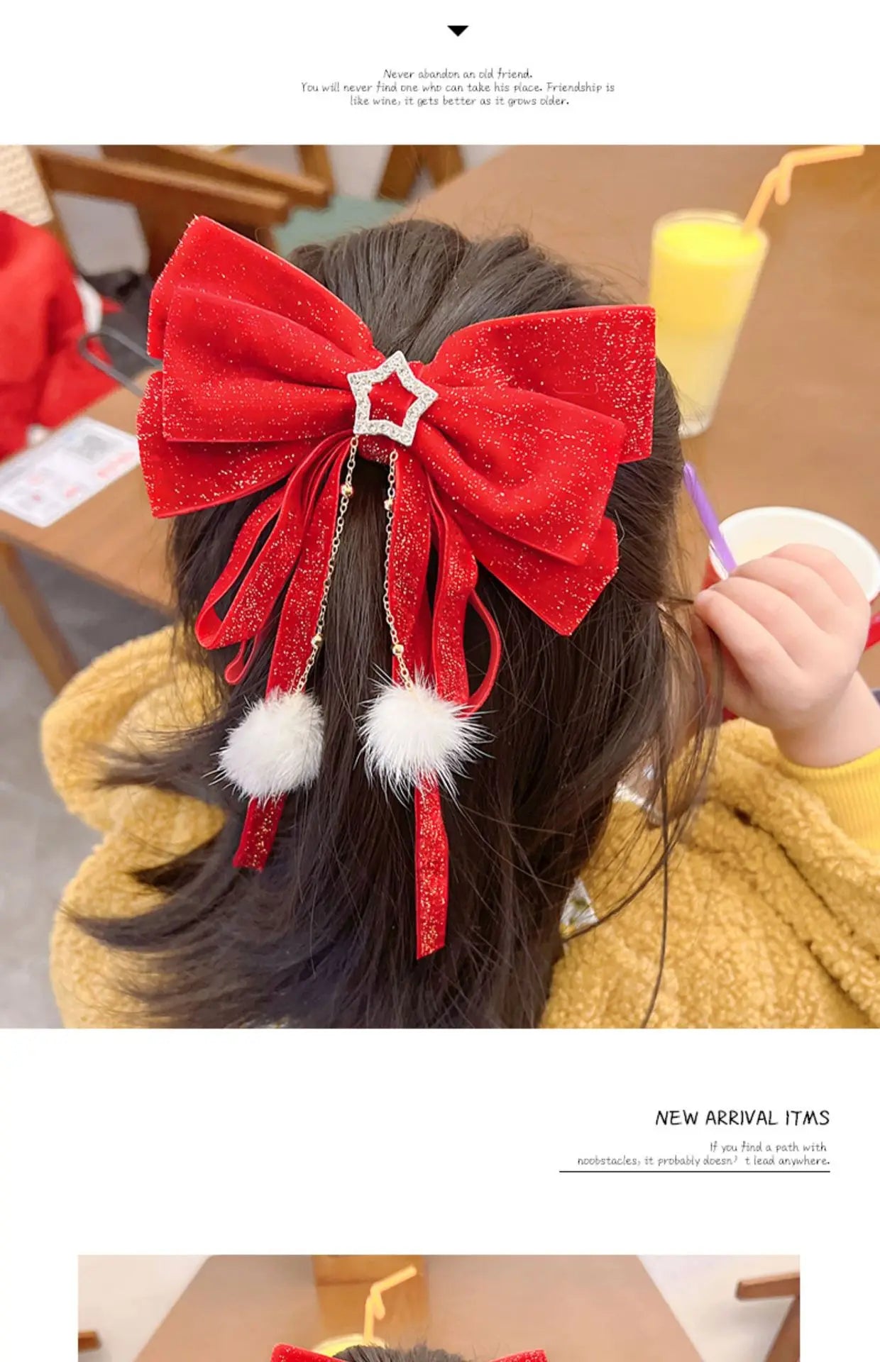 Red Velvet Bows Hair Ribbons Scrunchies for Women Girls Long Elastic Hair Ties Headwears Female Kids Styling Tools 2025 New Year