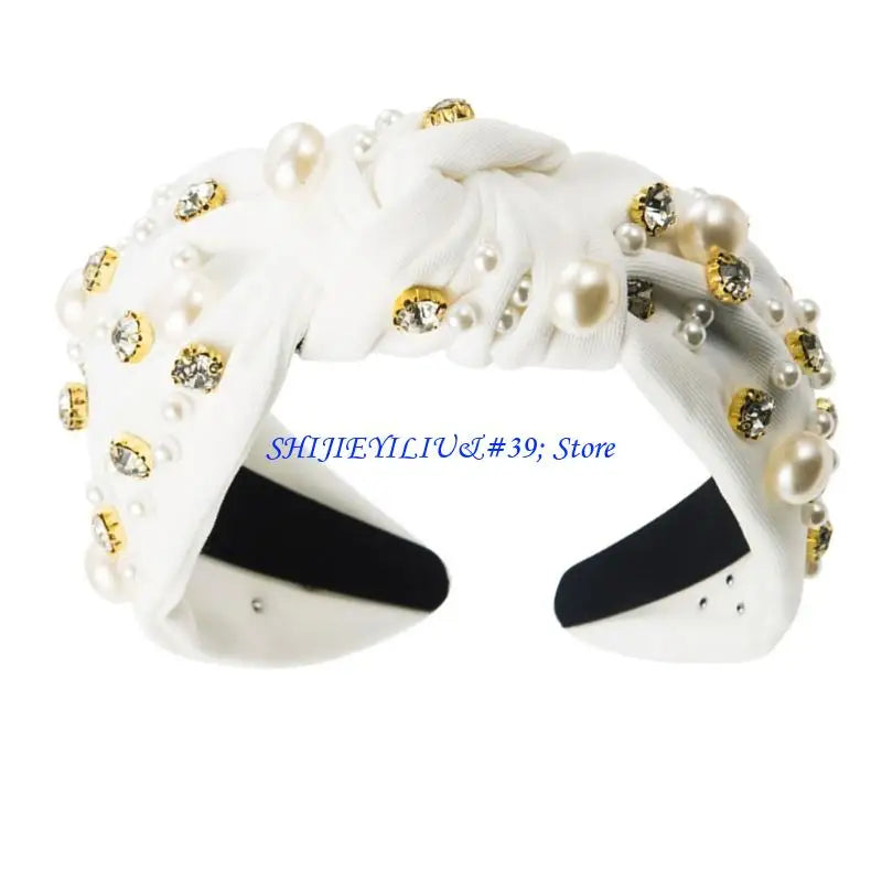 E21F Fashionable Jeweled Headbands Christmas New Year Party Role Playing Photo Props
