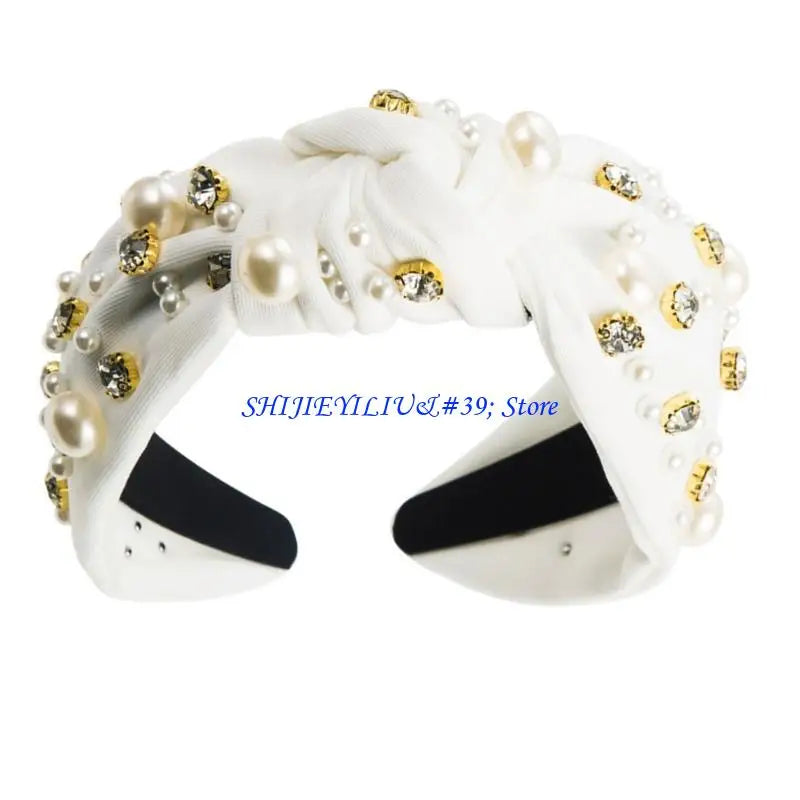 E21F Fashionable Jeweled Headbands Christmas New Year Party Role Playing Photo Props