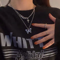 Vintage Necklace on Neck Chain Women's Jewelry Layered Accessories for Girls Clothing Aesthetic Gifts Fashion Pendant 2022